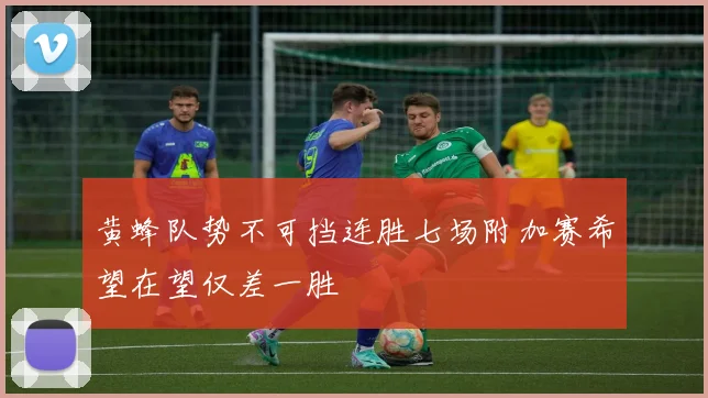 黄蜂队势不可挡连胜七场附加赛希望在望仅差一胜